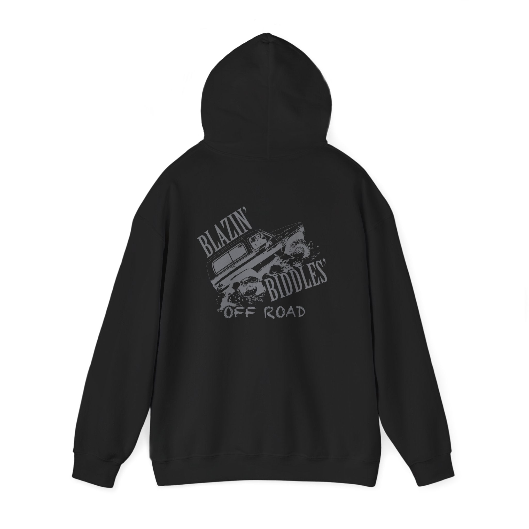 Blazin' Biddles Off-Road Logo Hoodie (Dark Colors)