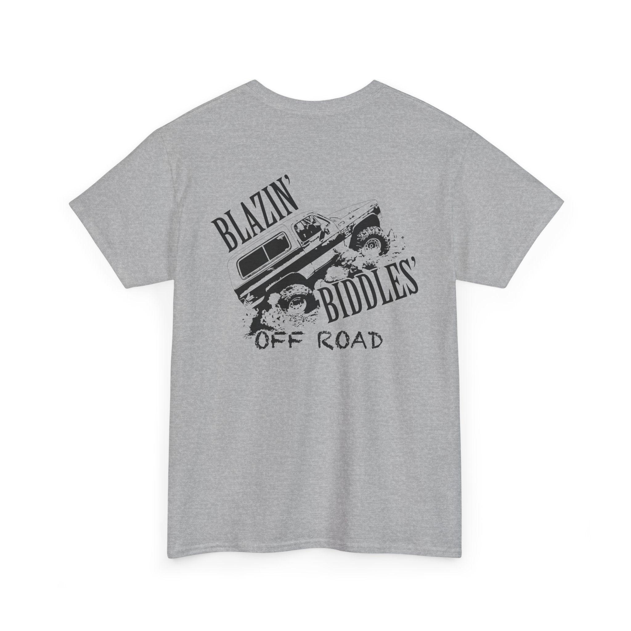 Blazin’ Biddles' Off-Road “Logo” Unisex Heavy Cotton T-Shirt