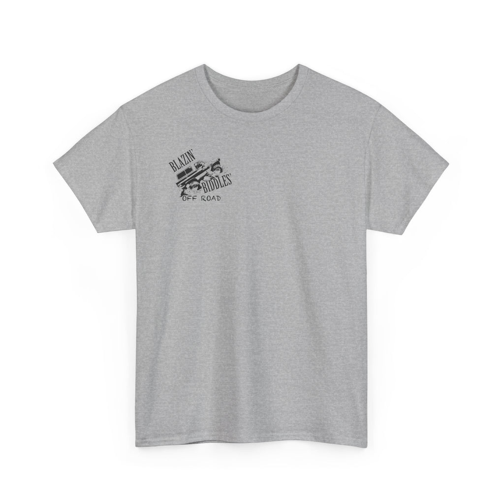 Blazin’ Biddles" Off-Road “Build, Beat, Break, Repeat” Unisex Heavy Cotton T-Shirt