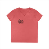 Blazin’ Biddles Off-Road “Build, Beat, Break, Repeat” Ladies V-Neck T-Shirt 3