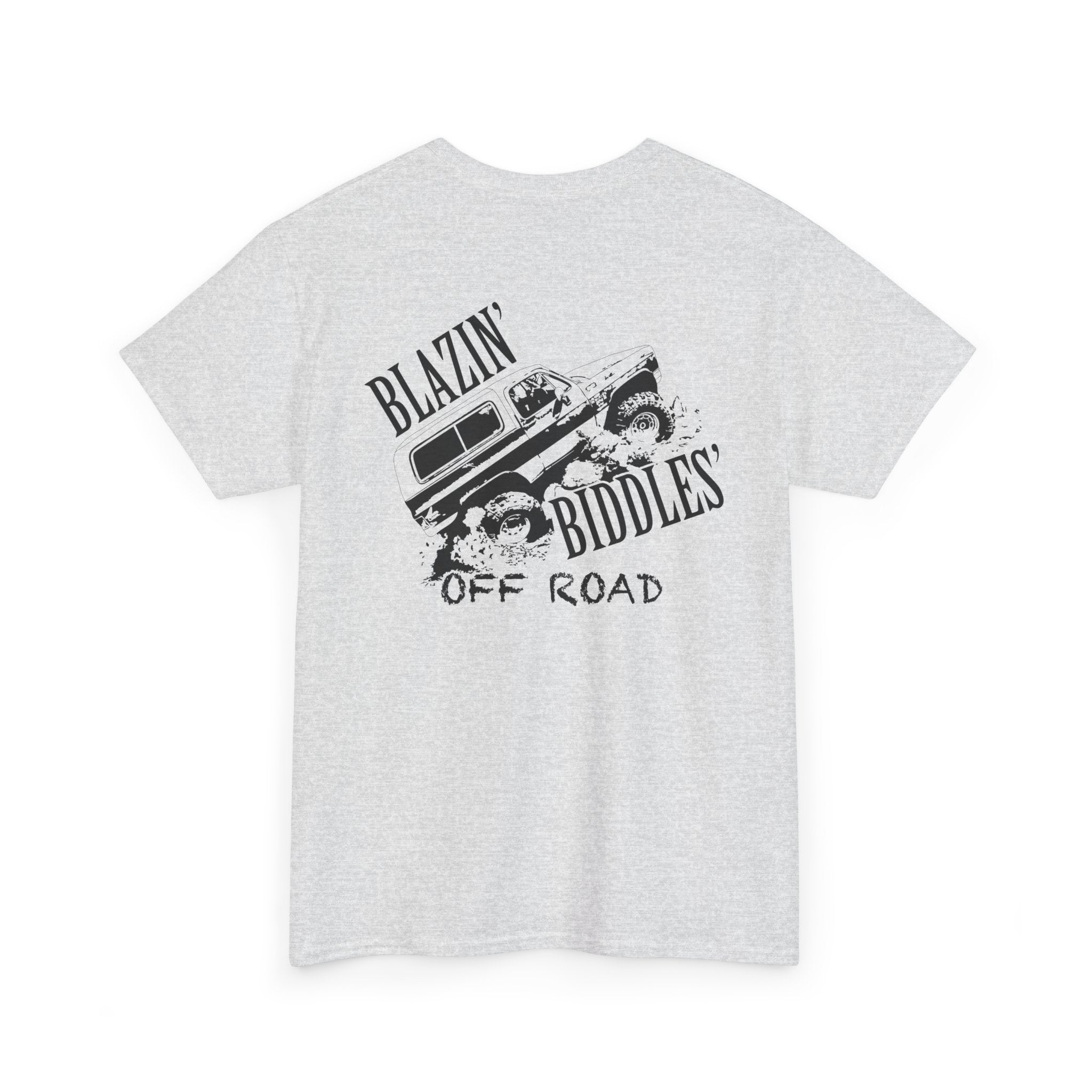 Blazin’ Biddles' Off-Road “Logo” Unisex Heavy Cotton T-Shirt