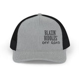 Blazin’ Biddles Off-Road Embroidered Snapback Trucker Cap – Squarebody Lifestyle Hat 3