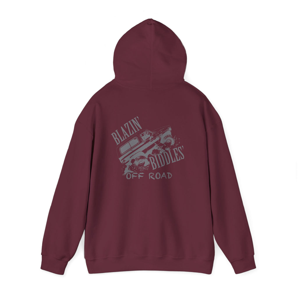 Blazin' Biddles Off-Road Logo Hoodie (Dark Colors)