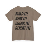Blazin’ Biddles" Off-Road “Build, Beat, Break, Repeat” Unisex Heavy Cotton T-Shirt 38