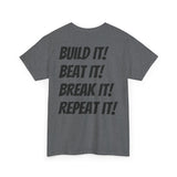 Blazin’ Biddles" Off-Road “Build, Beat, Break, Repeat” Unisex Heavy Cotton T-Shirt 50