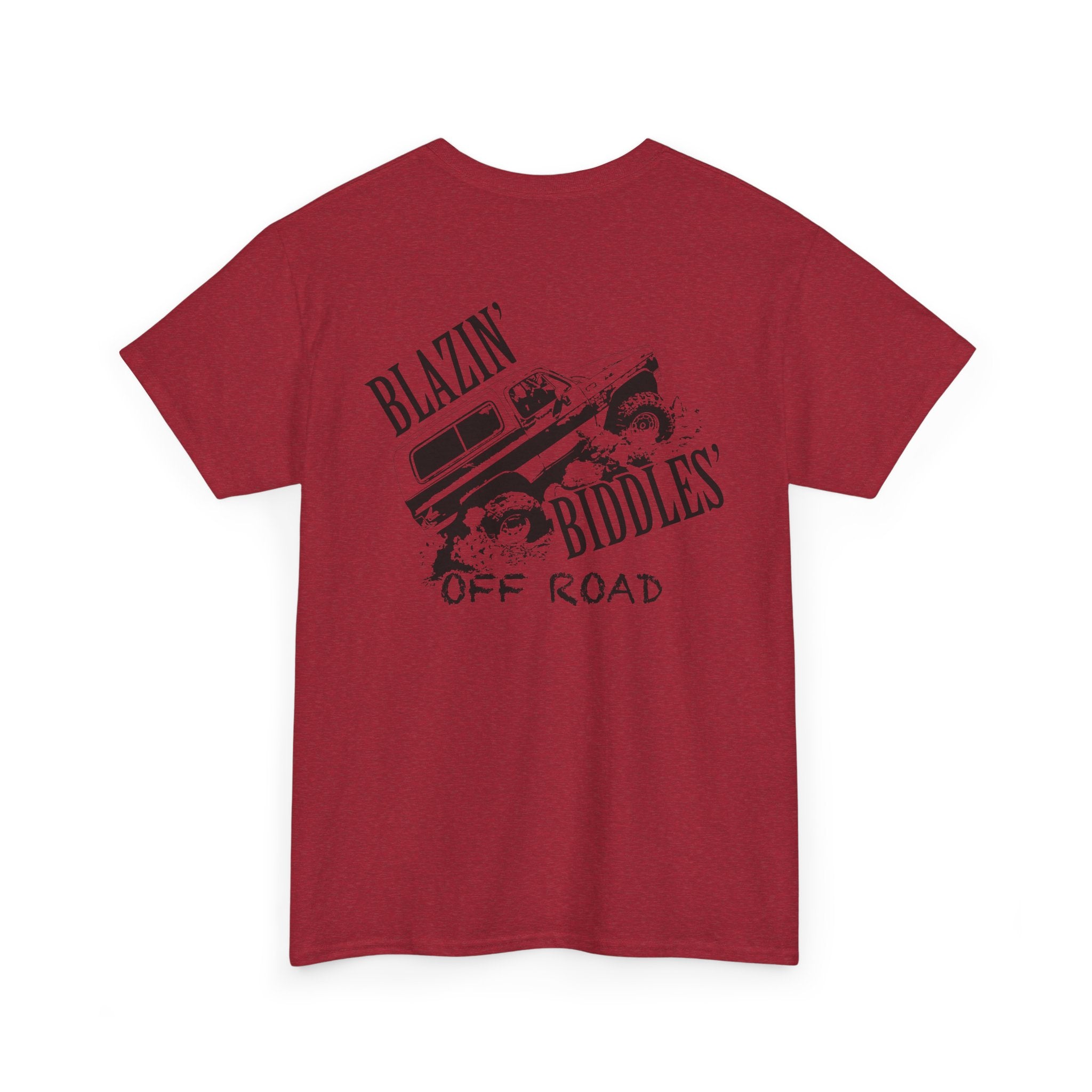 Blazin’ Biddles' Off-Road “Logo” Unisex Heavy Cotton T-Shirt