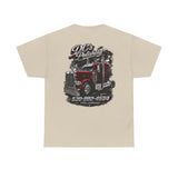 Trucker Graphic Tee - DC's Polishing Semi Truck Design with Phone Number 14