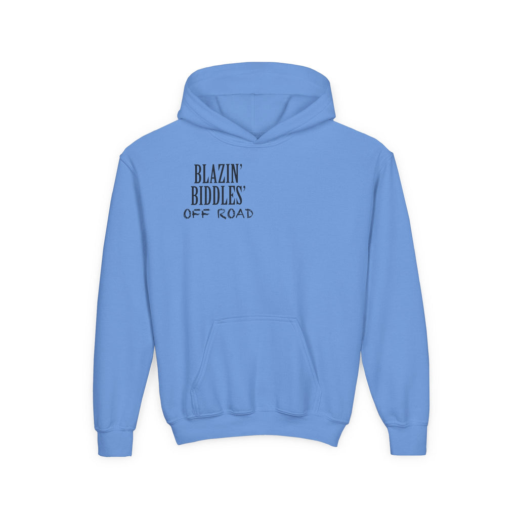 Blazin’ Biddles Off-Road Youth Hoodie – Adventure Ready Squarebody Apparel