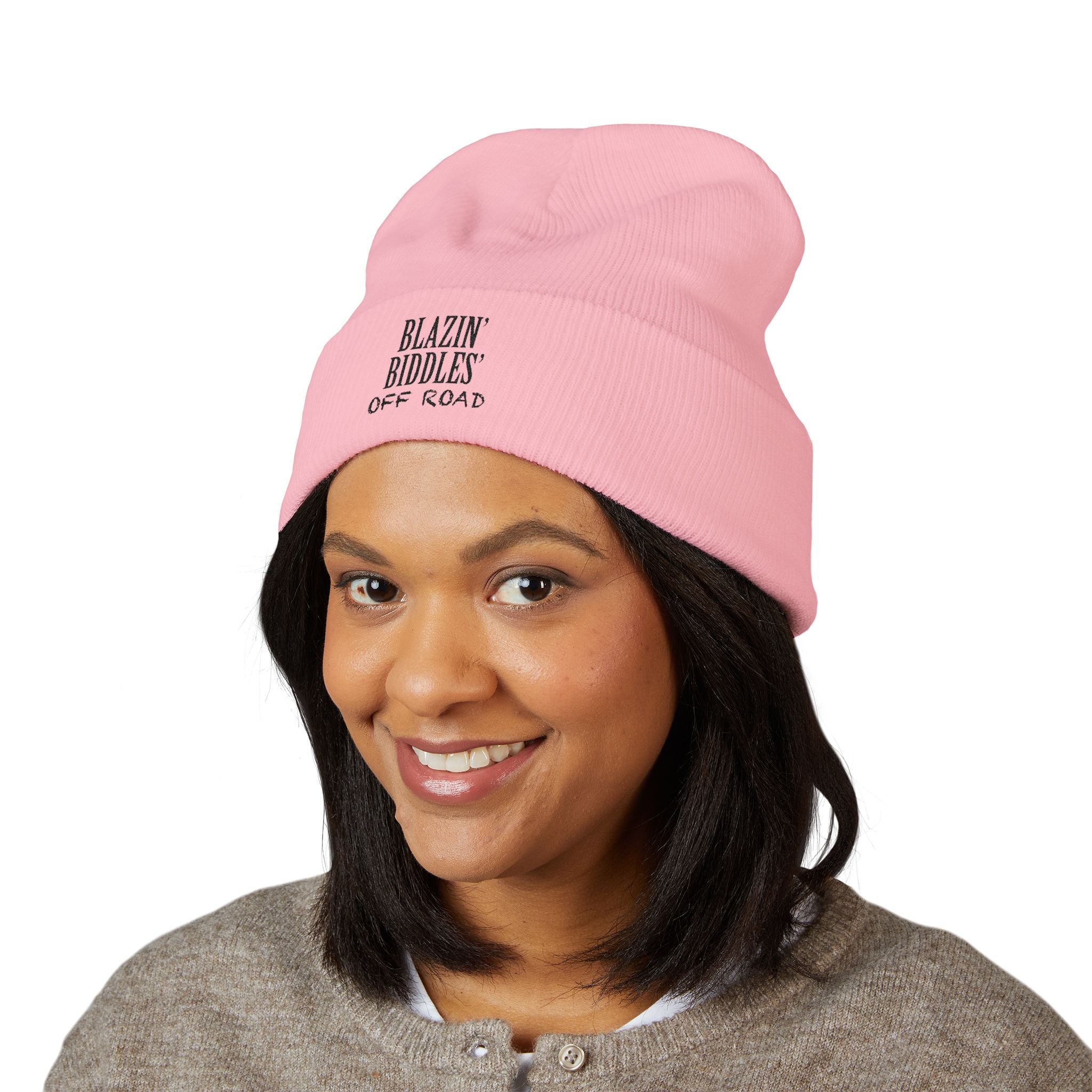 Blazin’ Biddles Off-Road Classic Embroidered Cuffed Beanie