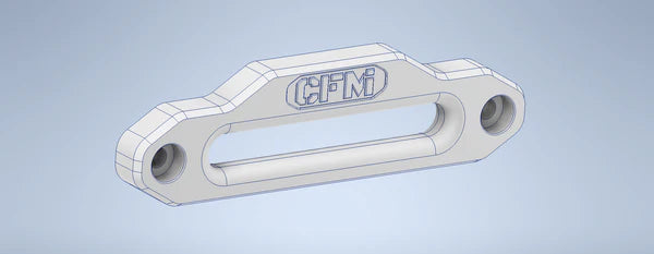 CFMi - Billet Aluminum Hawse Fairlead for Synthetic Winch Rope