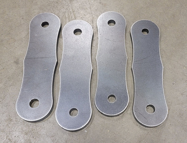 CFMi - Front HD Shackle Plates for 1973–1987 Squarebody Chevy Trucks, K5 Blazers and GMC Jimmys