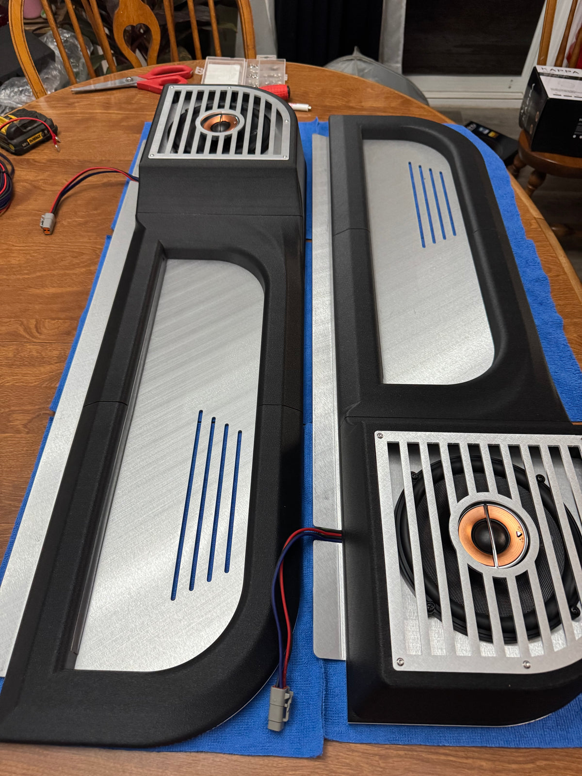 BBOR Customizable Lower Door Speaker Panel Sets for 1977–1991 Chevy/GMC Trucks, Blazers, Jimmys & Suburbans