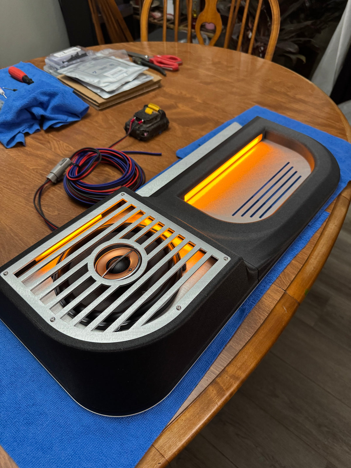 BBOR Customizable Lower Door Speaker Panel Sets for 1977–1991 Chevy/GMC Trucks, Blazers, Jimmys & Suburbans