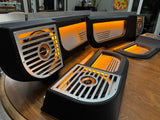 BBOR Customizable Lower Door Speaker Panel Sets for 1977–1991 Chevy/GMC Trucks, Blazers, Jimmys & Suburbans 1
