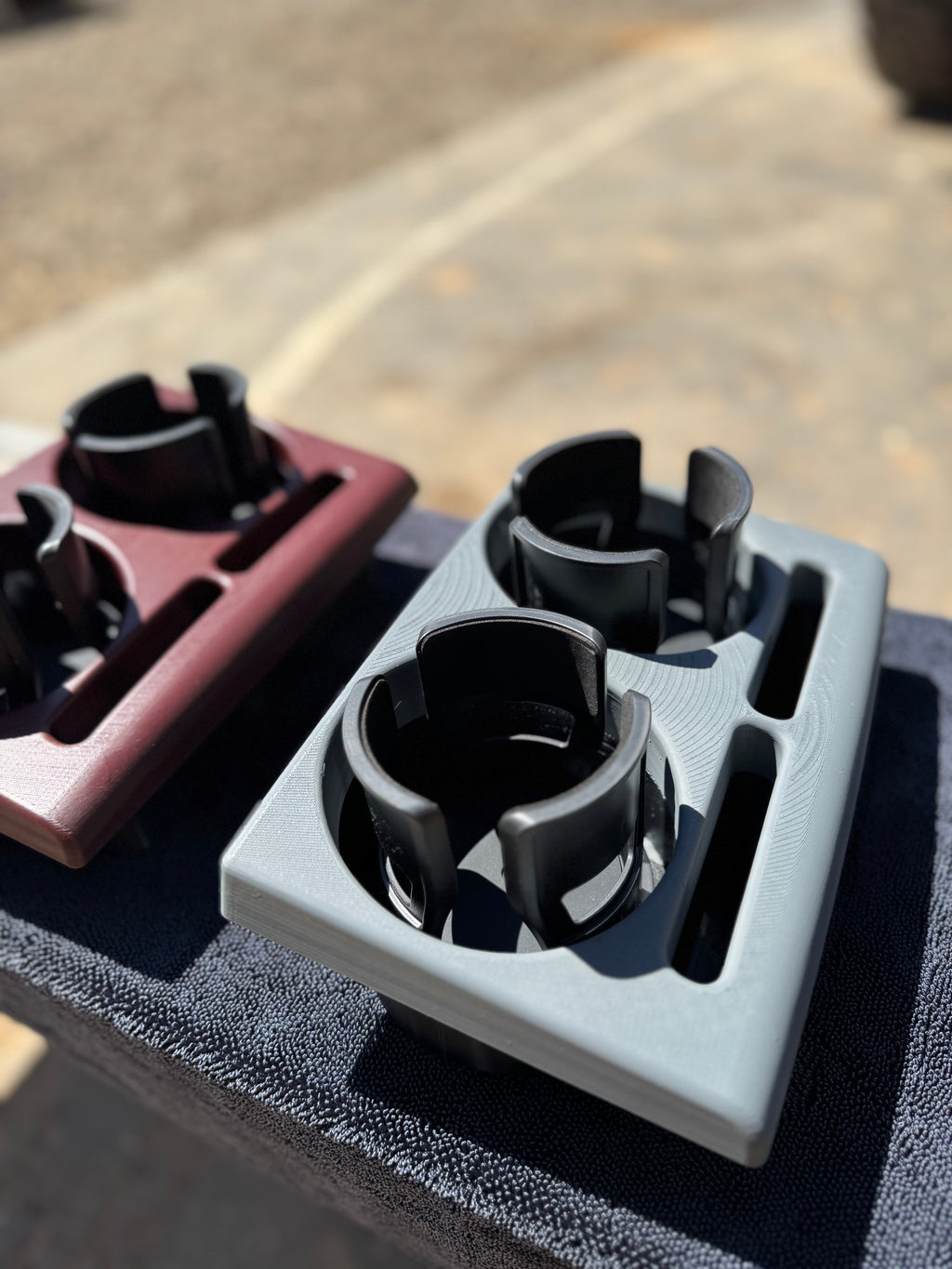 Adjustable Squarebody Cup Holder Assembly