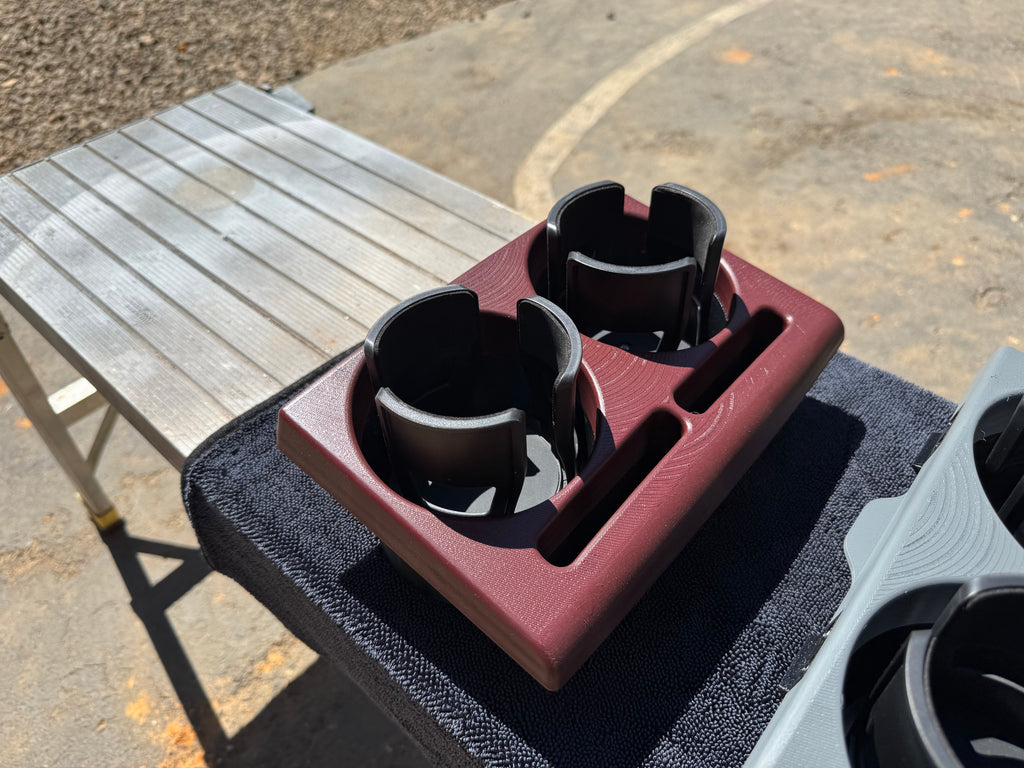 Adjustable Squarebody Cup Holder Assembly