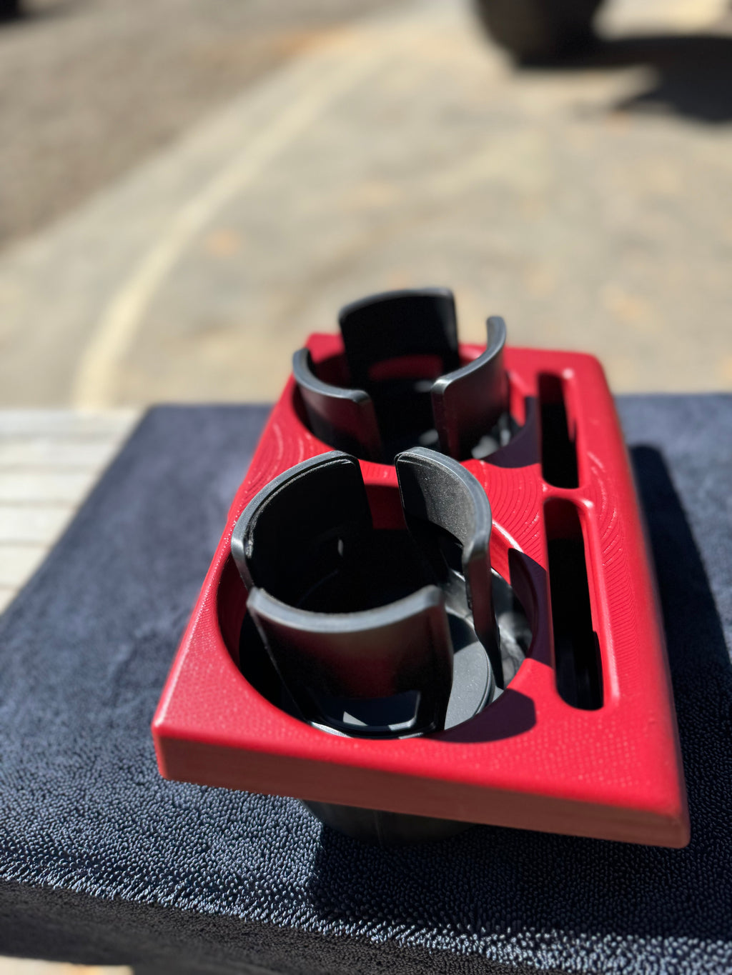 Adjustable Squarebody Cup Holder Assembly