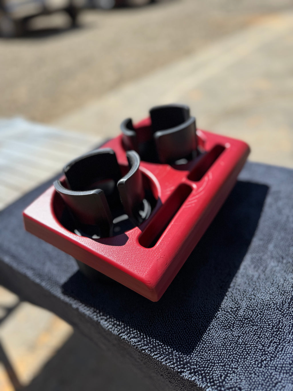 Adjustable Squarebody Cup Holder Assembly