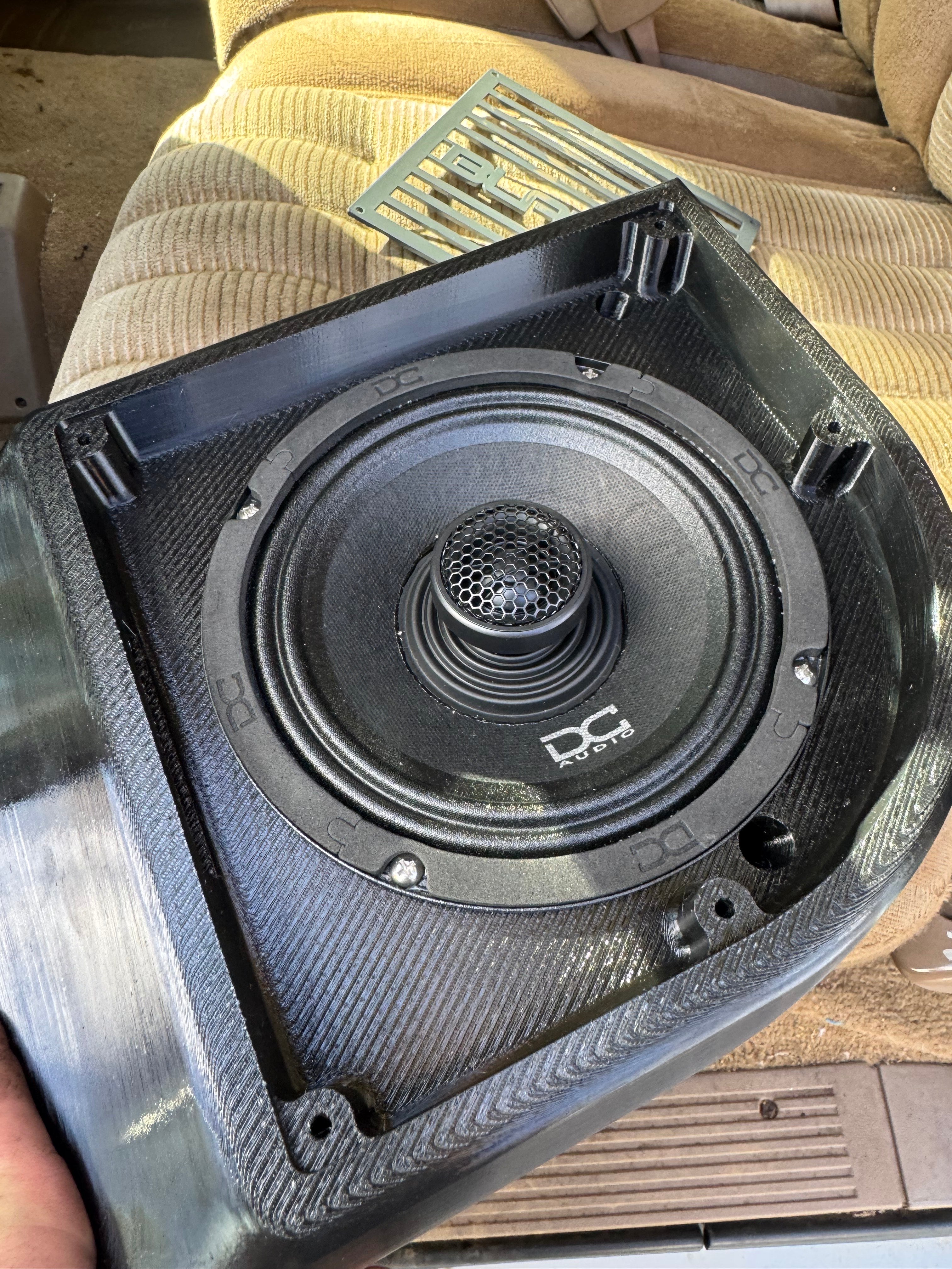 (Premium LIGHTED) Door Speaker Panel Set