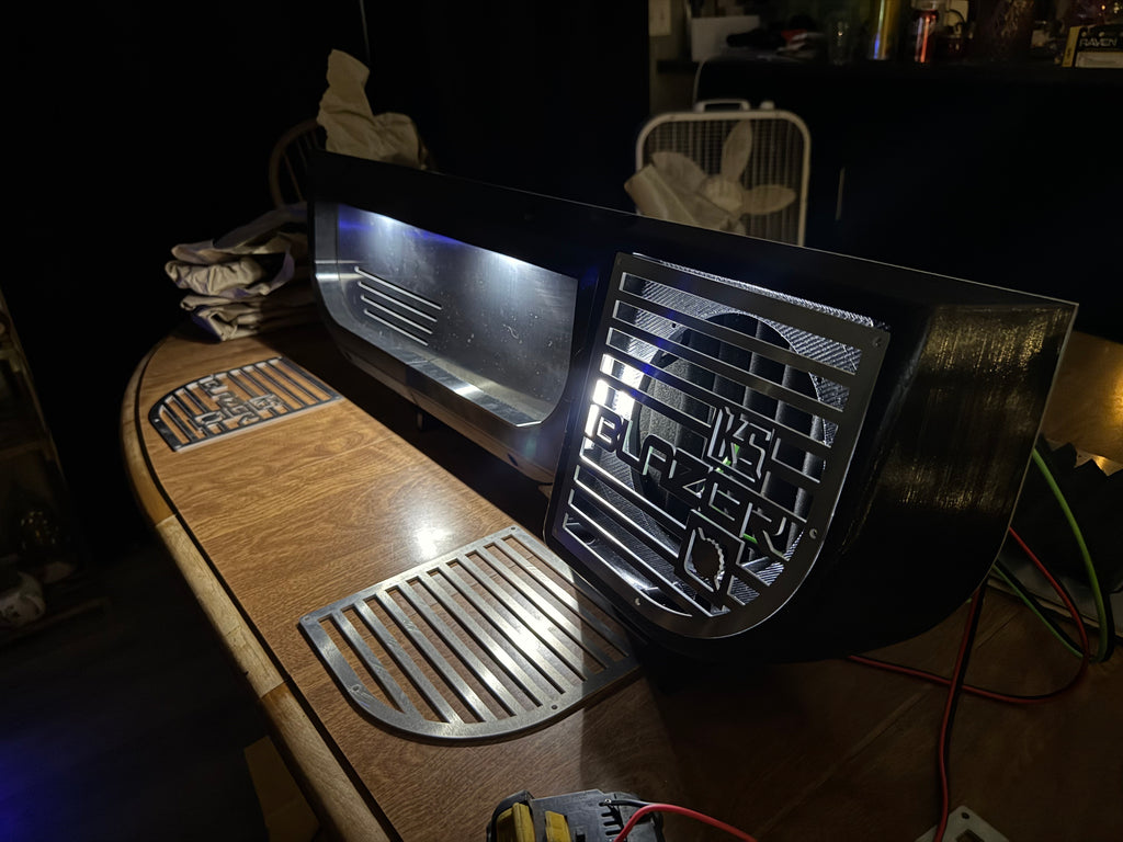 (Premium LIGHTED) Door Speaker Panel Set