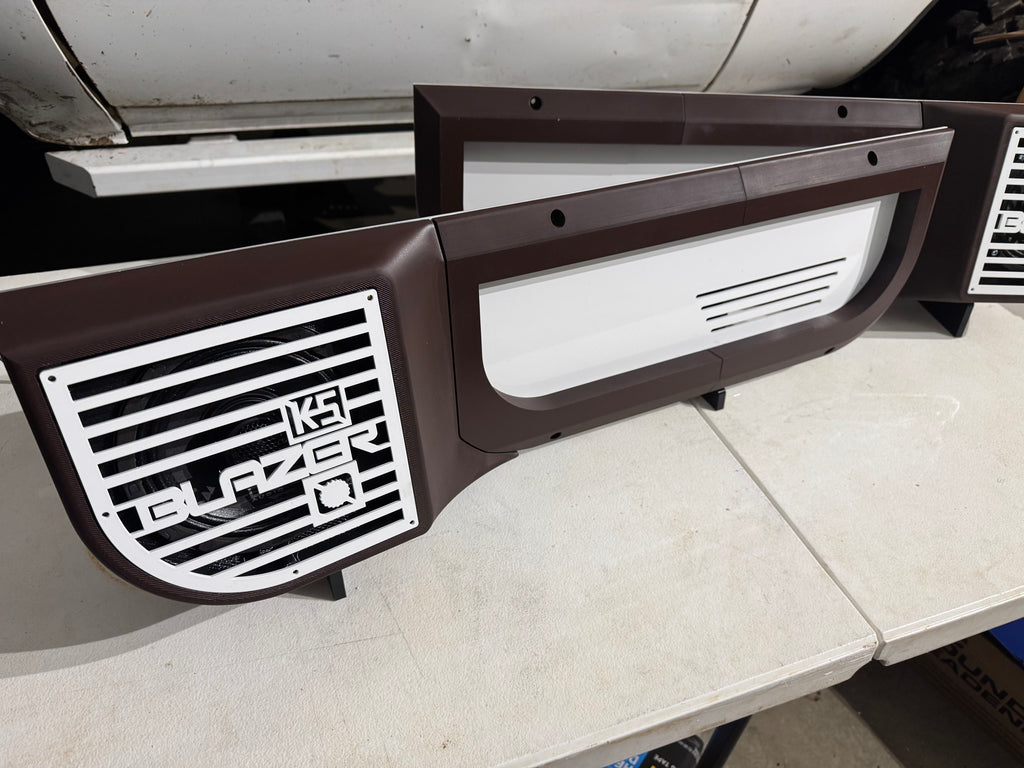 (Premium LIGHTED) Door Speaker Panel Set