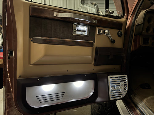 (Premium LIGHTED) Door Speaker Panel Set