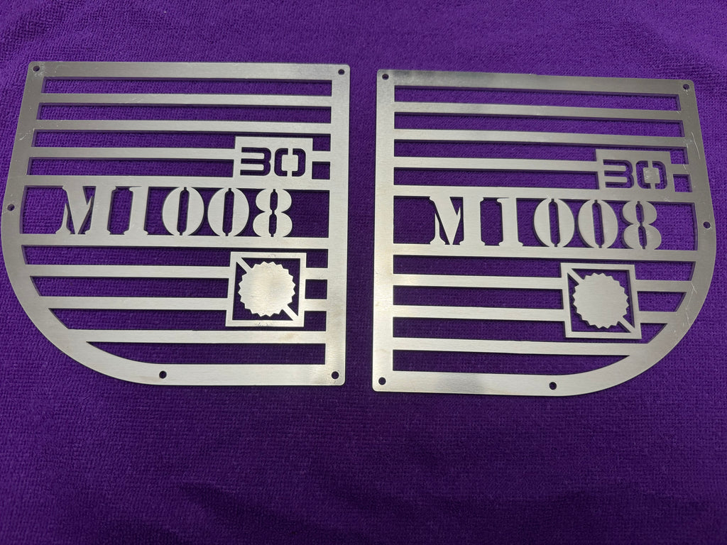 (Premium LIGHTED) Door Speaker Panel Set