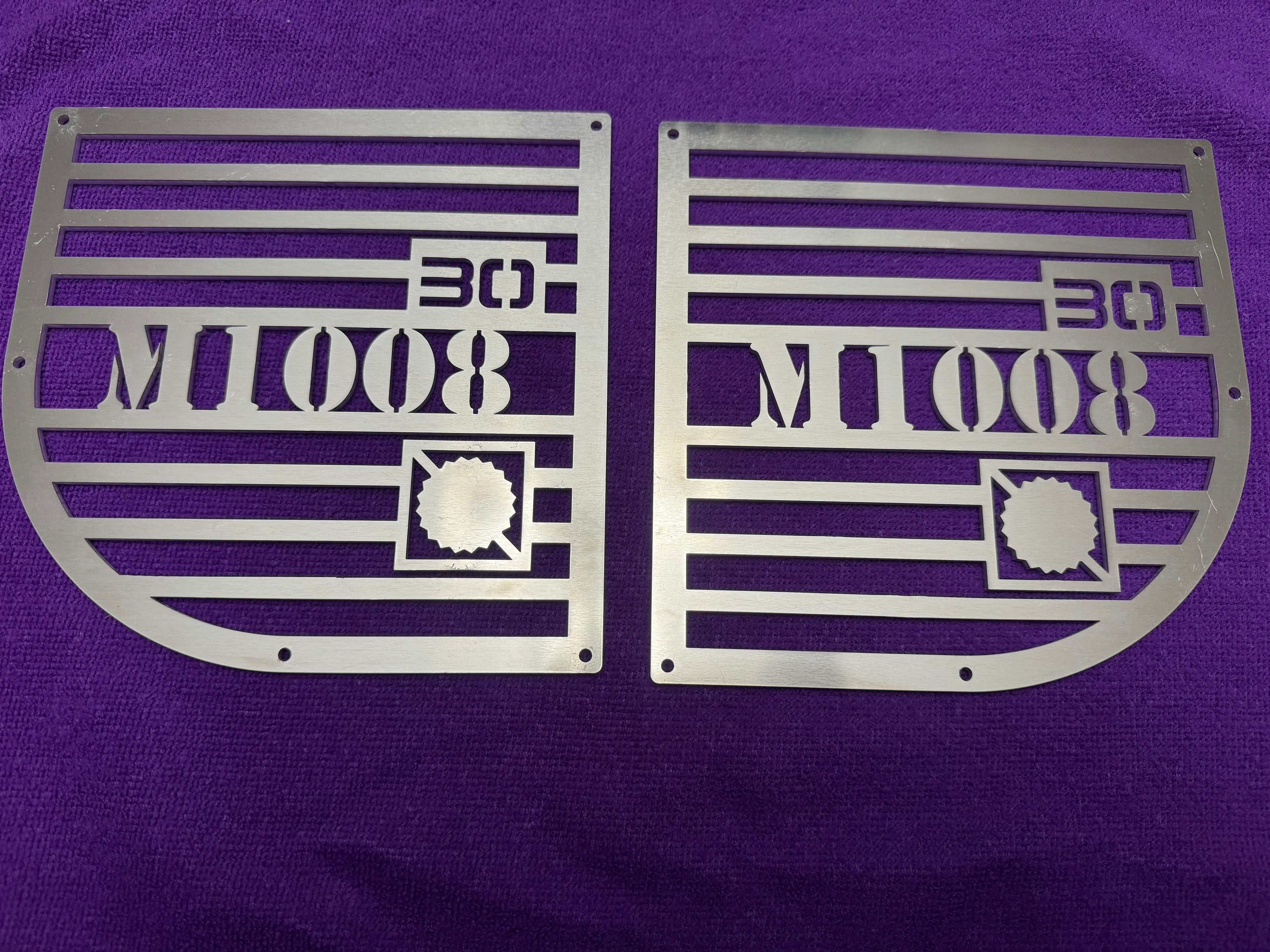 (NON-LIGHTED) Door Speaker Panel Set