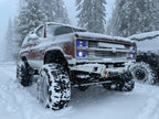 CFMi - Front Winch Cradle with Optional Side Wings for 1973–1987 Squarebody Chevy and GMC 4x4 Trucks