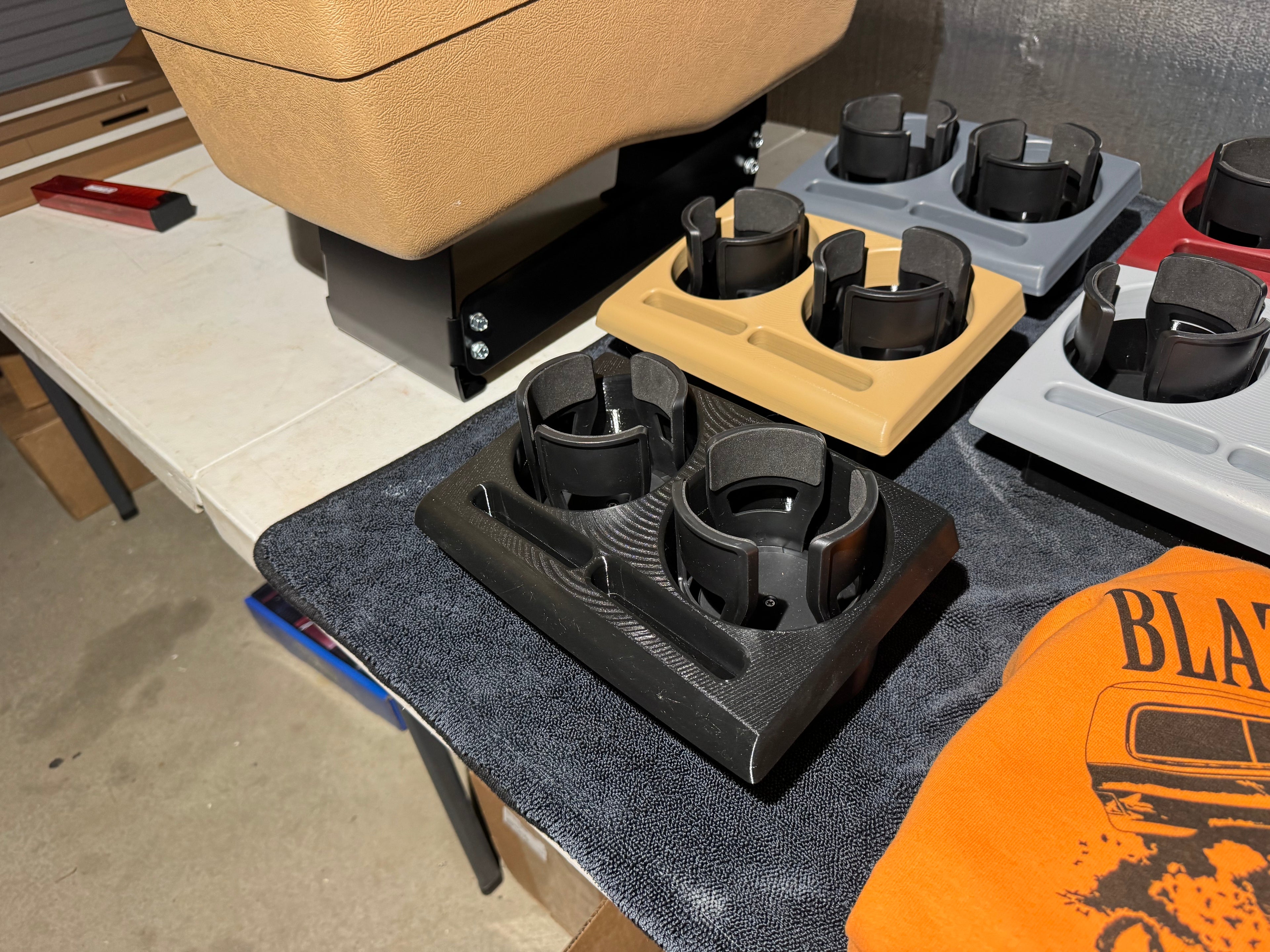 Squarebody Console Lift + Cup Holder Combo