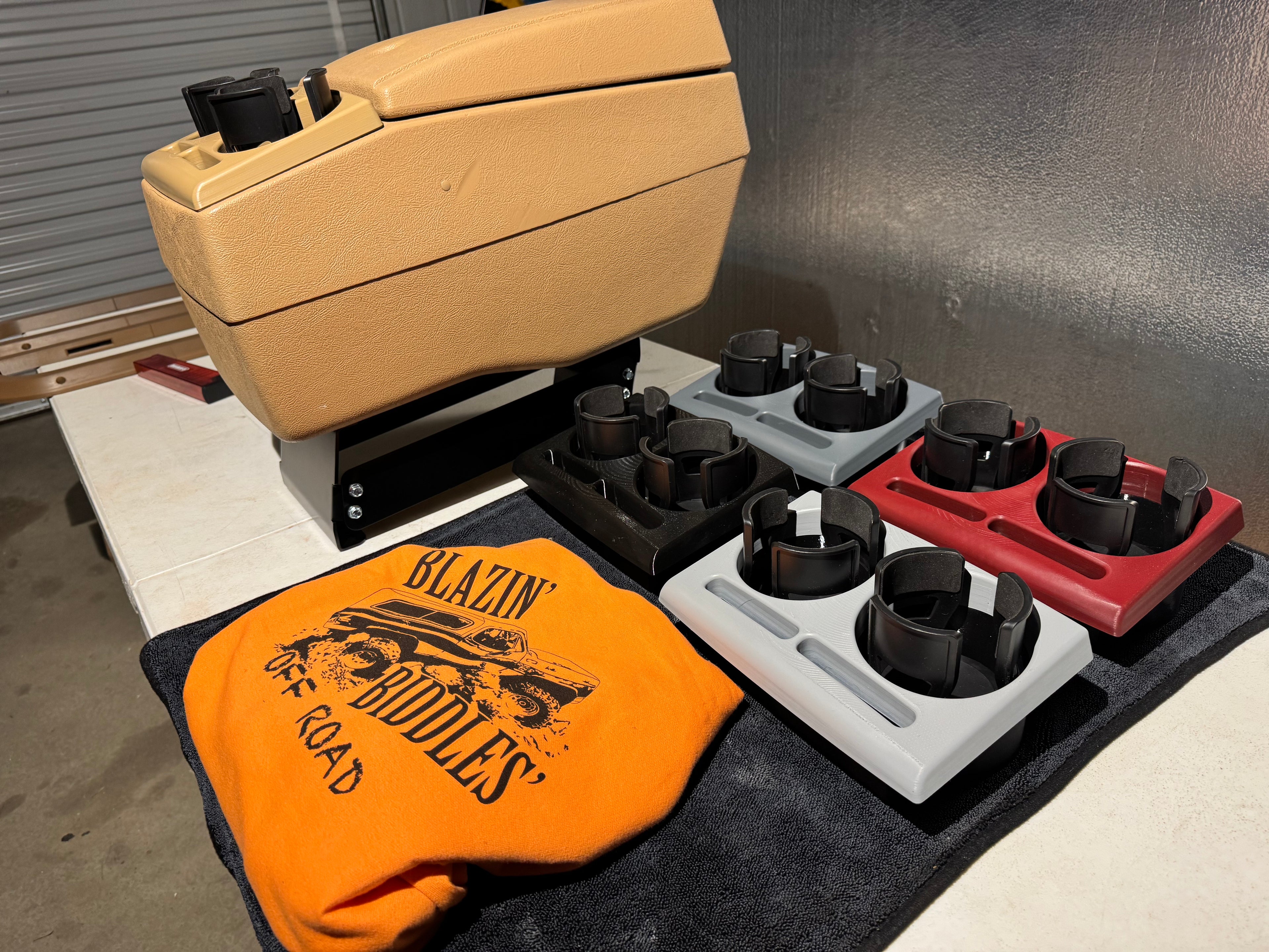Squarebody Console Lift + Cup Holder Combo