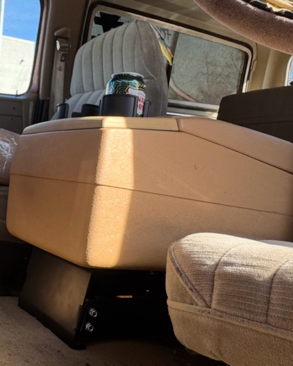 Squarebody Console Lift + Cup Holder Combo