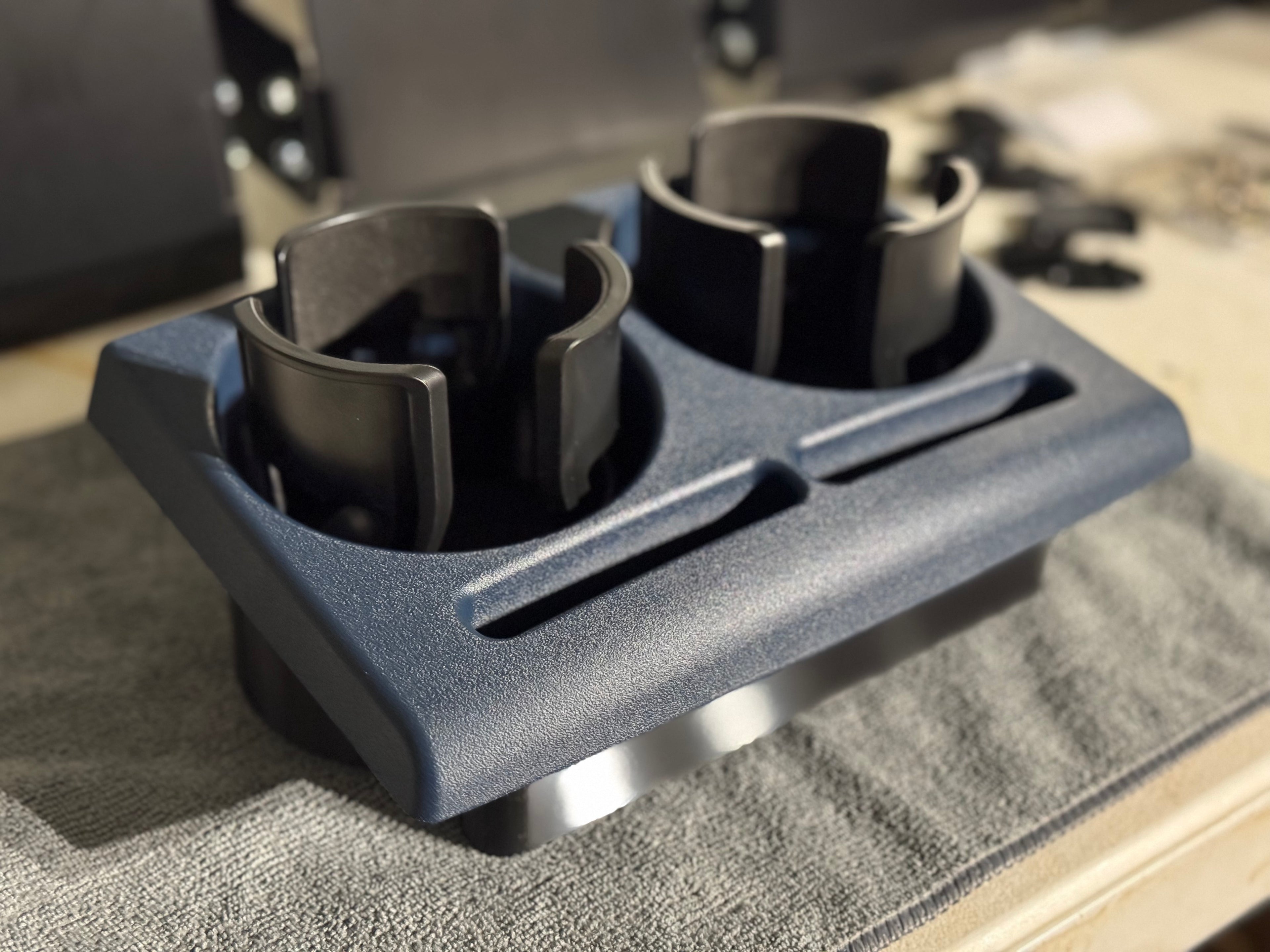 Adjustable Cup Holders + Console Lift for 1981–1991 Blazers, Jimmys & Suburbans