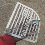 Polished Grille and Panel Backing Finish