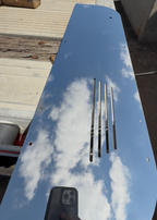 Polished Grille and Panel Backing Finish