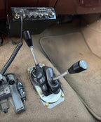 JB Custom Fabrication BBOR Spec Dual NP241 Transfer Case Shifter Assembly for Squarebody Chevy Trucks