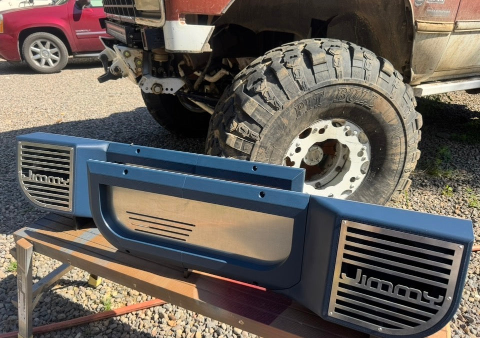 Squarebody Door Speaker Panels — Custom Lighted & Color-Matched