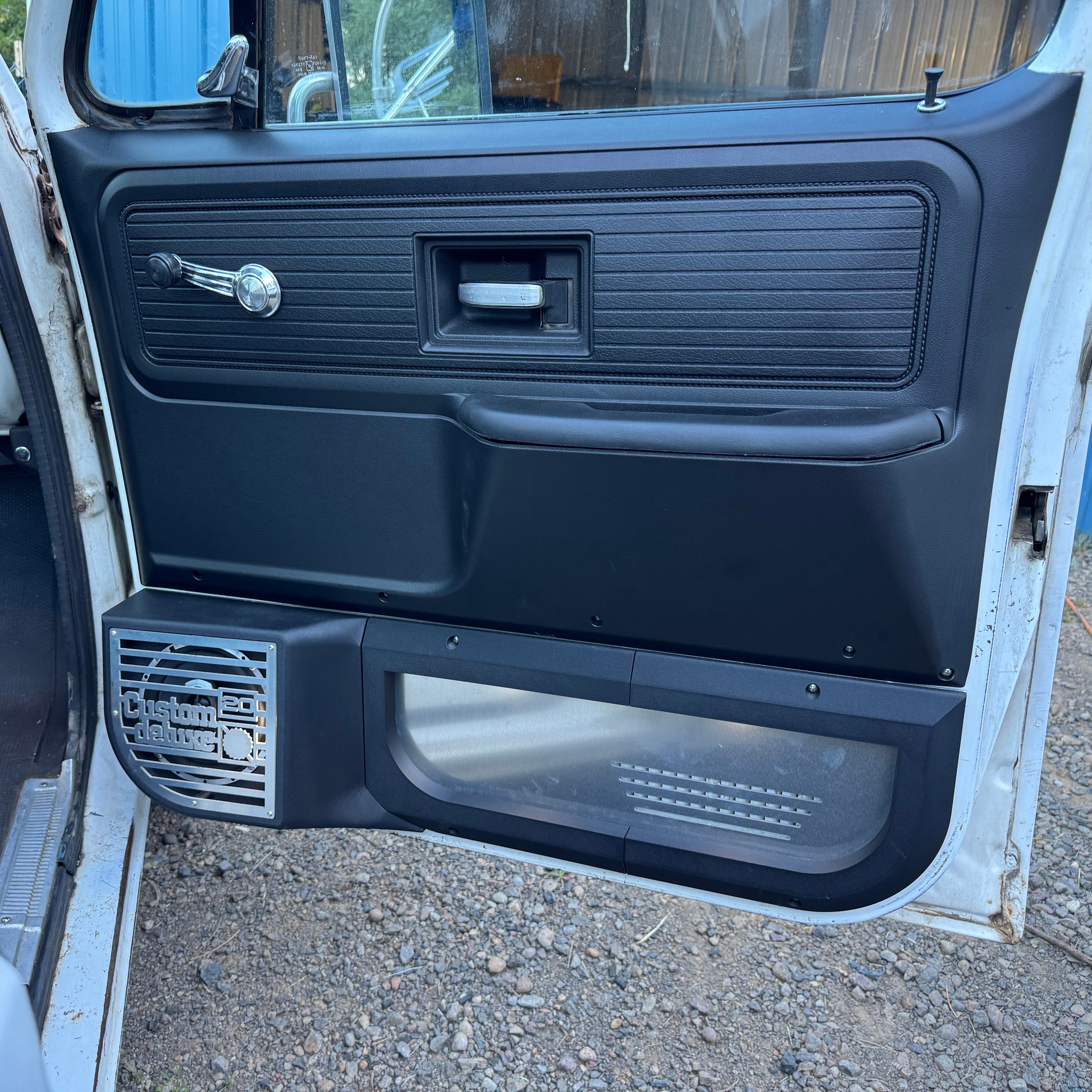 Squarebody Door Speaker Panels — Custom Lighted & Color-Matched