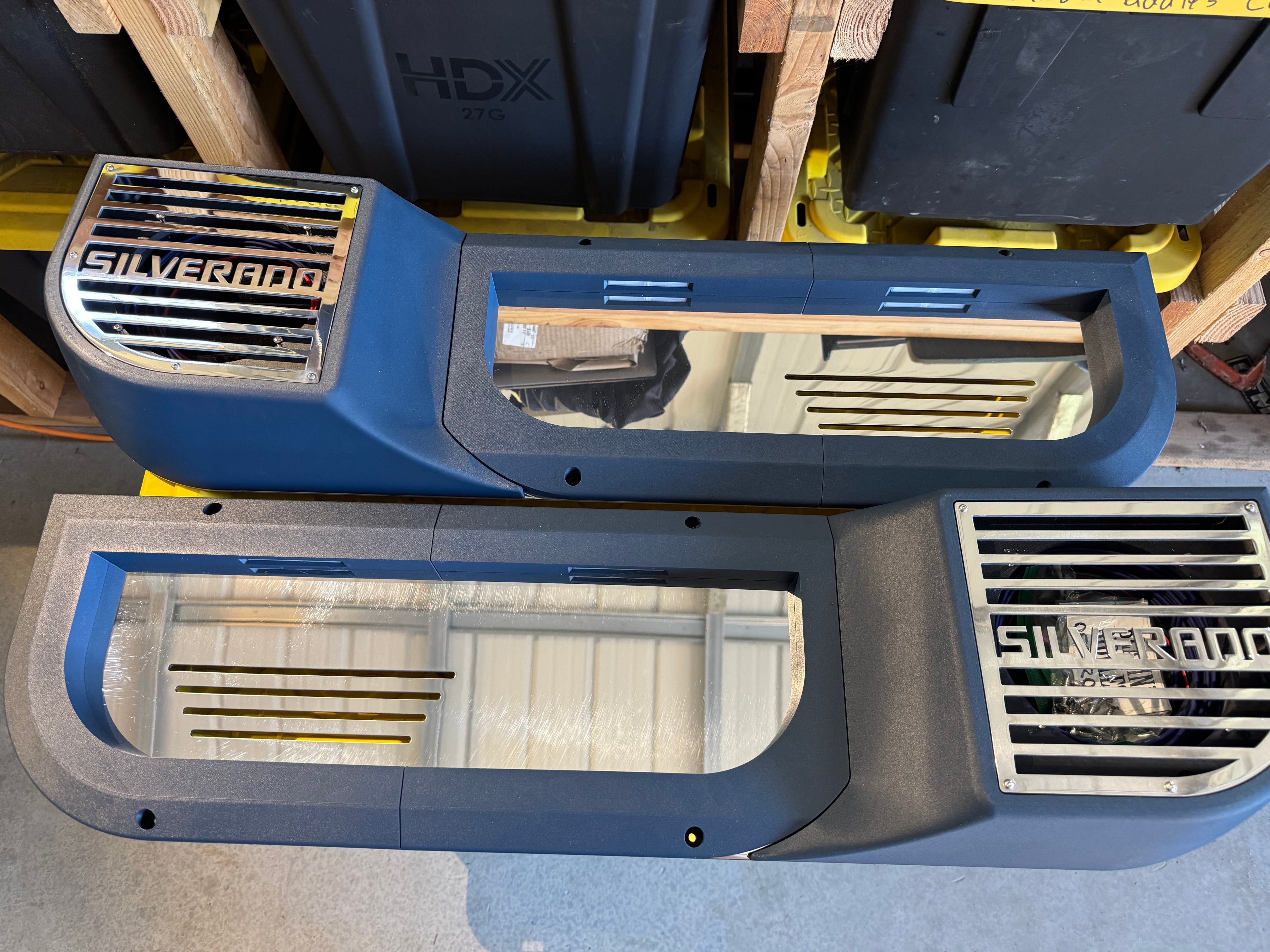 Squarebody Door Speaker Panels — Custom Lighted & Color-Matched