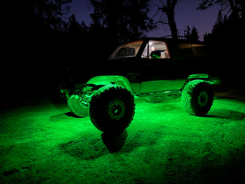 Auxbeam Vibrant Series RGB Rock Lights | 10-Piece Large Kit | App & Remote Control
