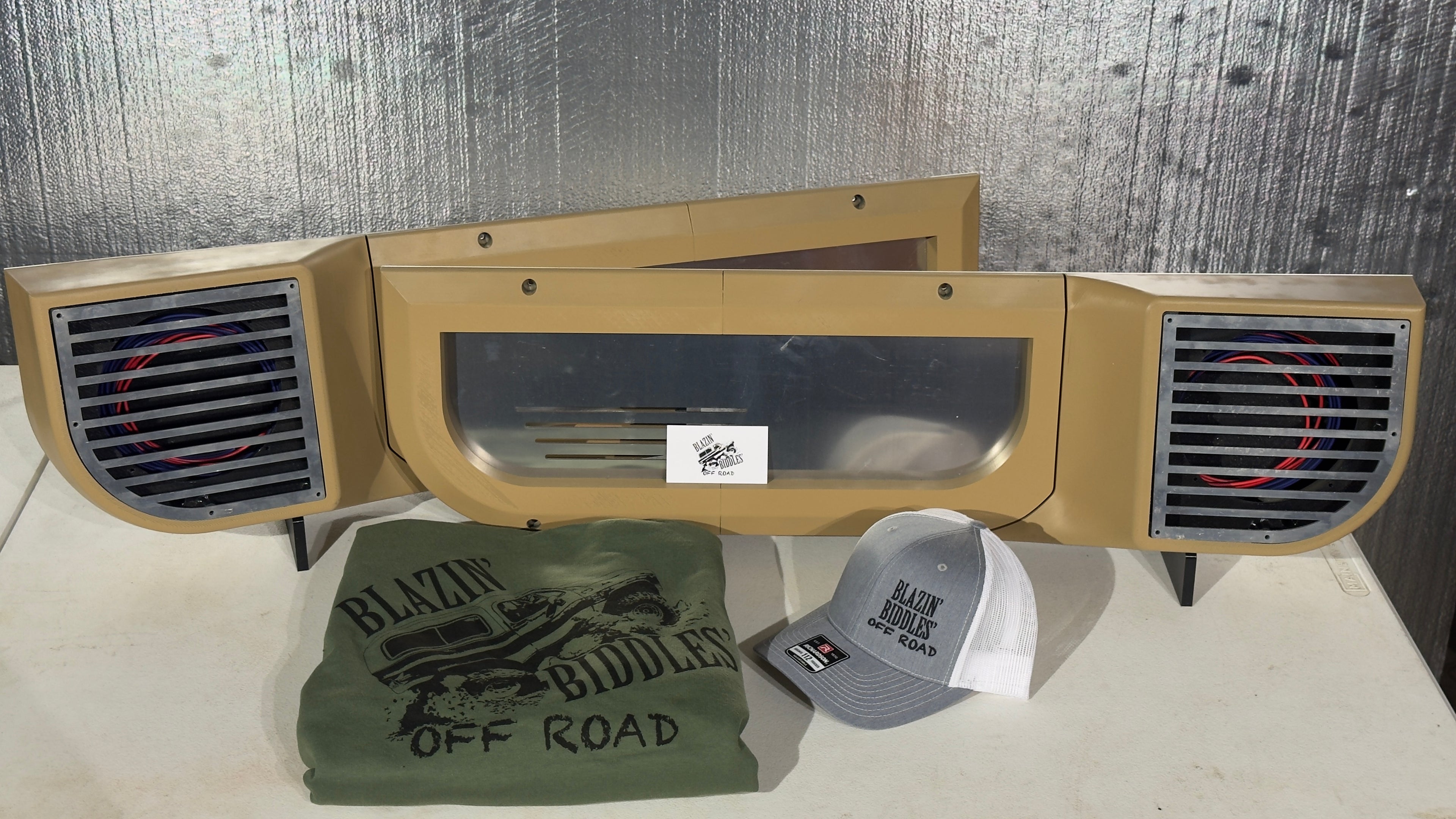 (Premium LIGHTED) Door Speaker Panel Set