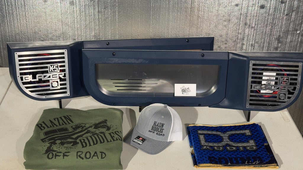 (Premium LIGHTED) Door Speaker Panel Set