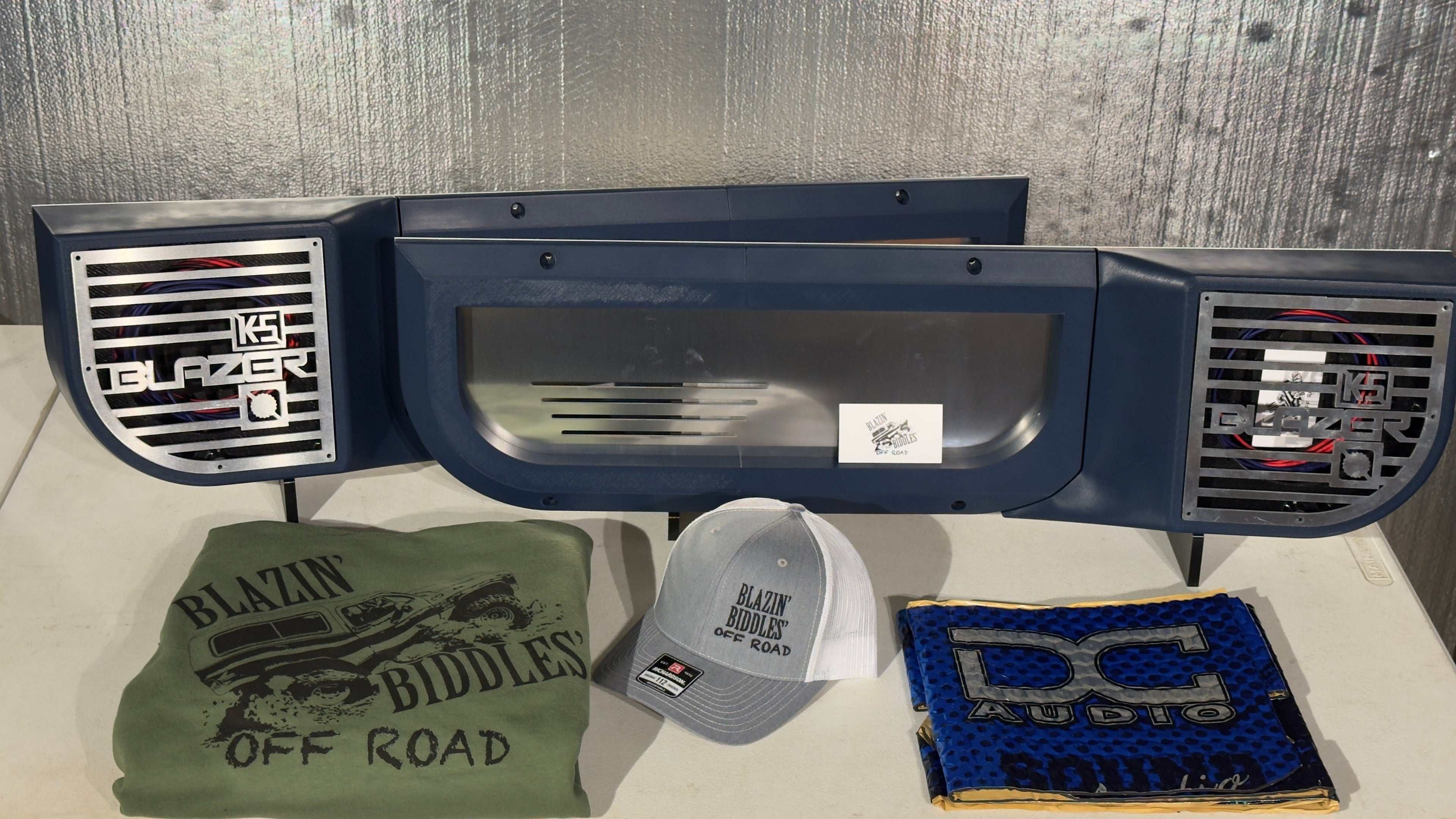 (Premium LIGHTED) Door Speaker Panel Set