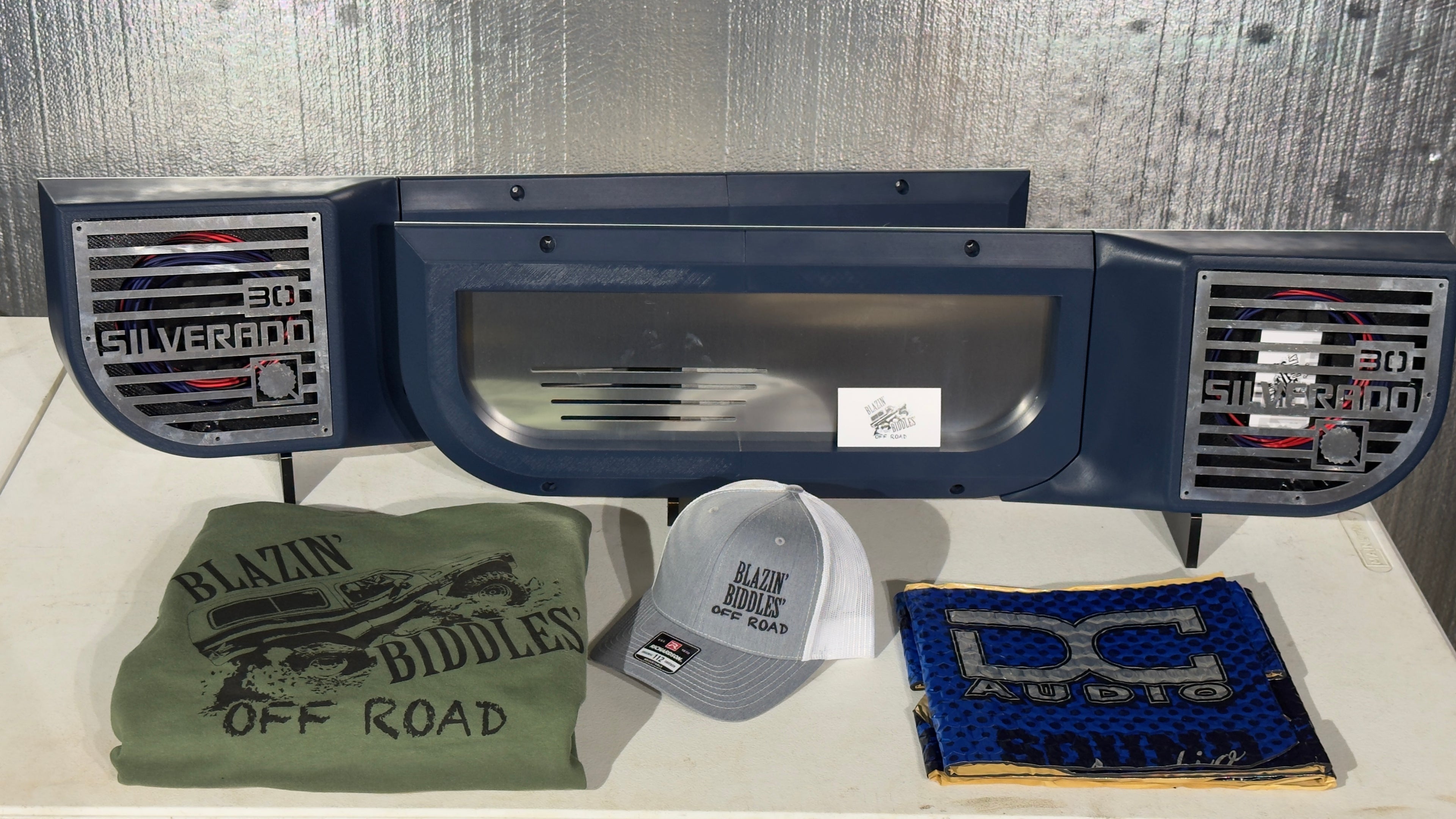 (Premium LIGHTED) Door Speaker Panel Set