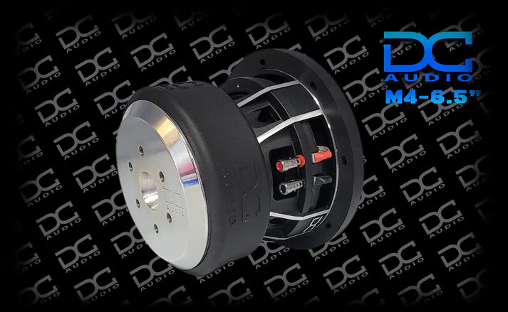 DC Audio M4 6.5” Subwoofer – 300W RMS  Compact High Output – Small Box Performance