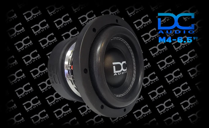 DC Audio M4 6.5” Subwoofer – 300W RMS  Compact High Output – Small Box Performance