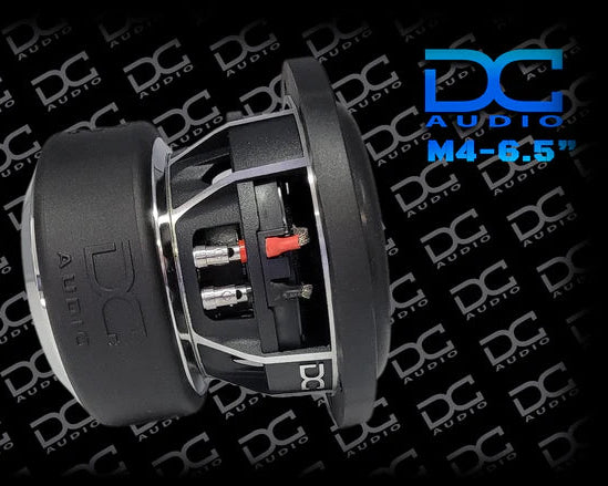 DC Audio M4 6.5” Subwoofer – 300W RMS  Compact High Output – Small Box Performance