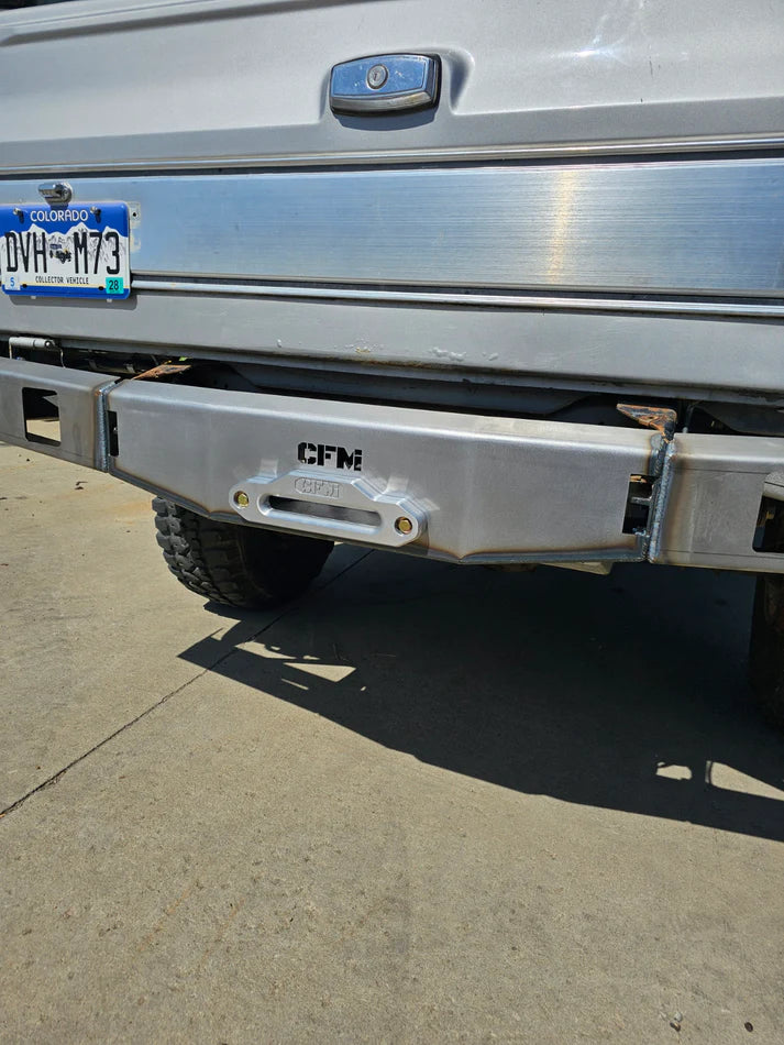 CFMi - K5 Blazer and GMC Jimmy Rear Winch Bumper for 1973–1991 Squarebody SUVs – Full Coverage Off-Road Rear Bumper