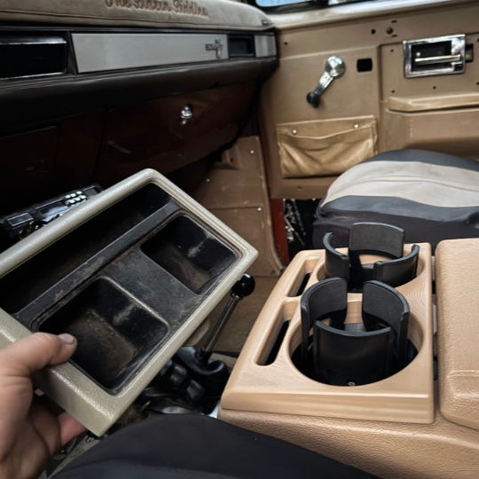 Adjustable Squarebody Cup Holder Assembly