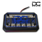 DC Audio Fused Distribution Block with LED Base – ANL Power Distribution Block for High Performance Electrical Systems